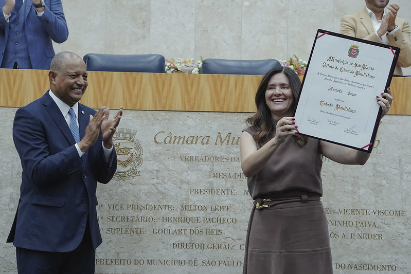 Ex-prefeita de Francisco Morato recebe Título de Cidadã Paulistana