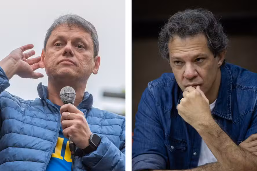 Quaest: Tarcísio tem 42% e Haddad, 27%, em nova pesquisa para o governo de SP